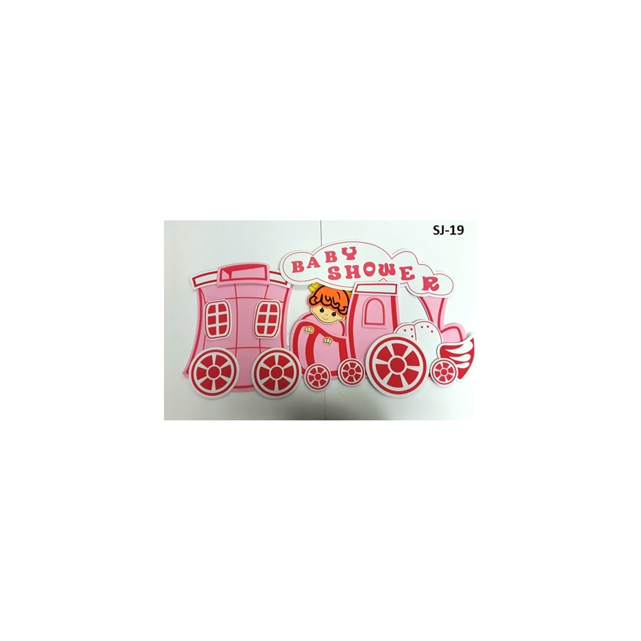 (c) Eva Baby Shower Figure Light Pink